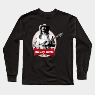 Retro Dickey betts 1943 - 2024 Long Sleeve T-Shirt